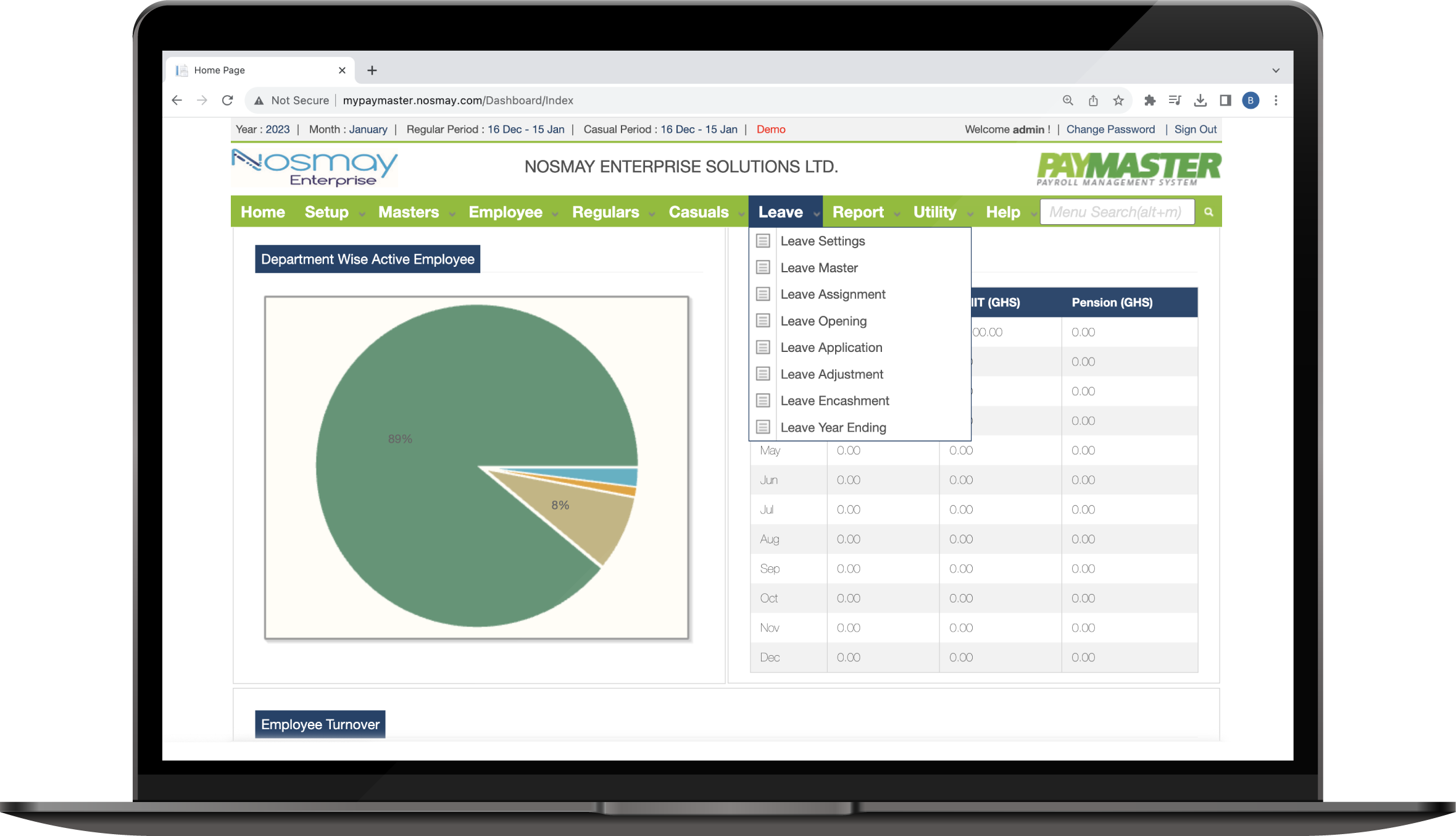 Paymaster Cloud Architecture